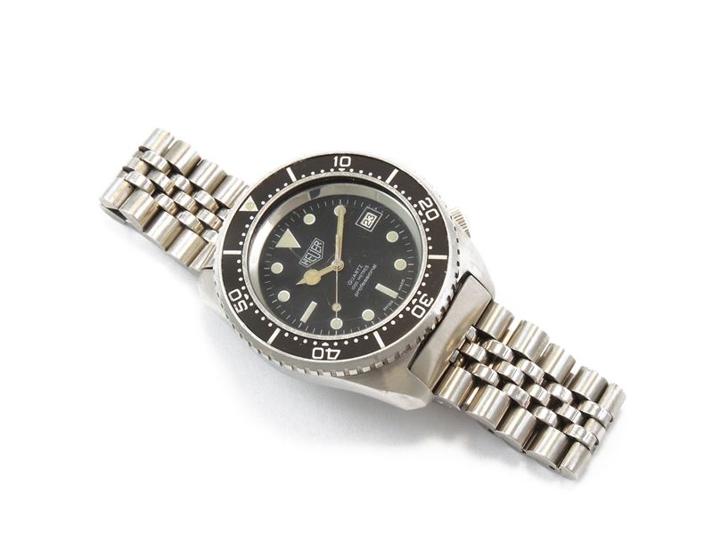 Orologio da Polso per Uomo Heuer 1000 Meters Professional in Acciaio