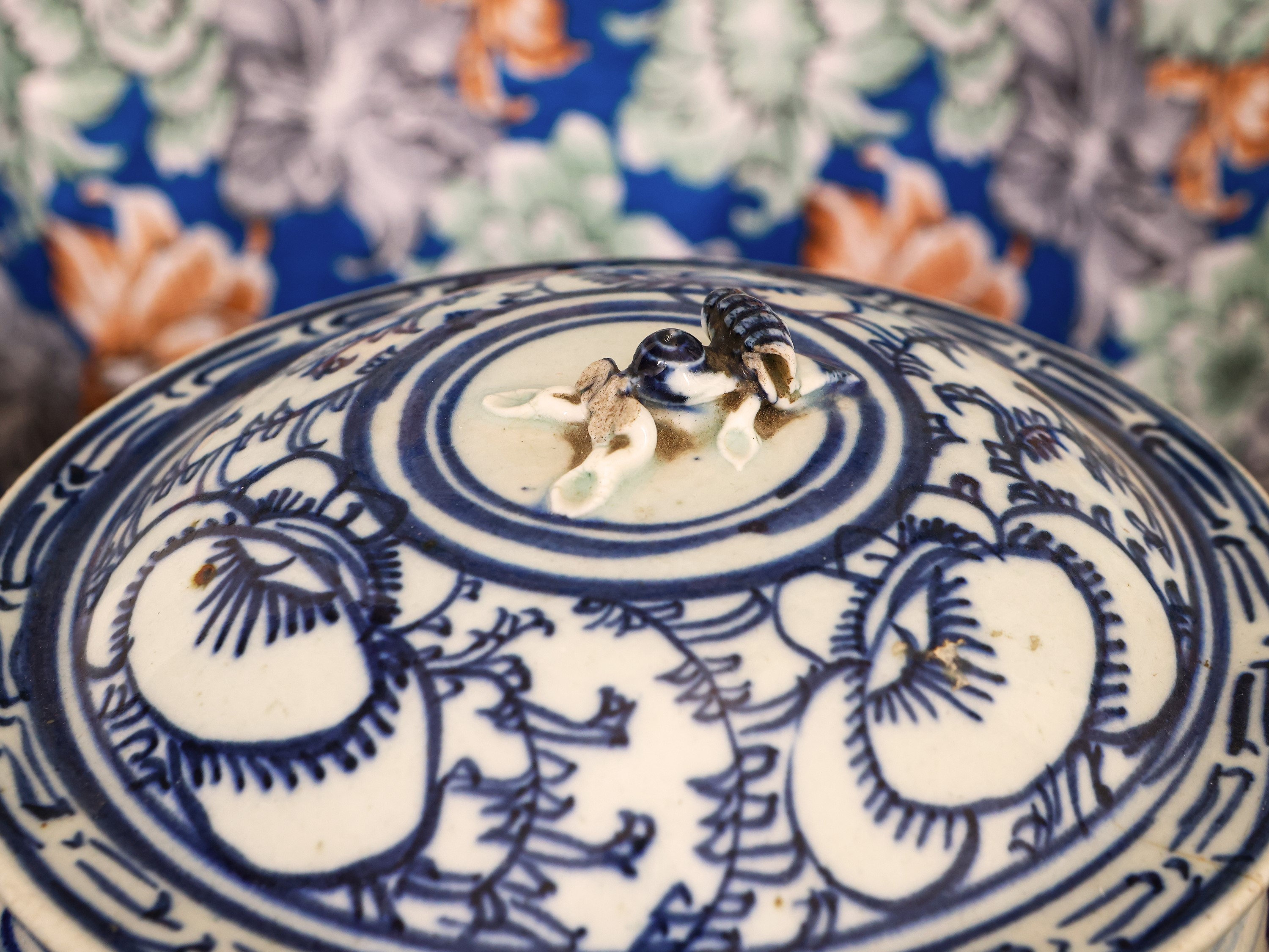 Grande alzata in ceramica Zaccagnini