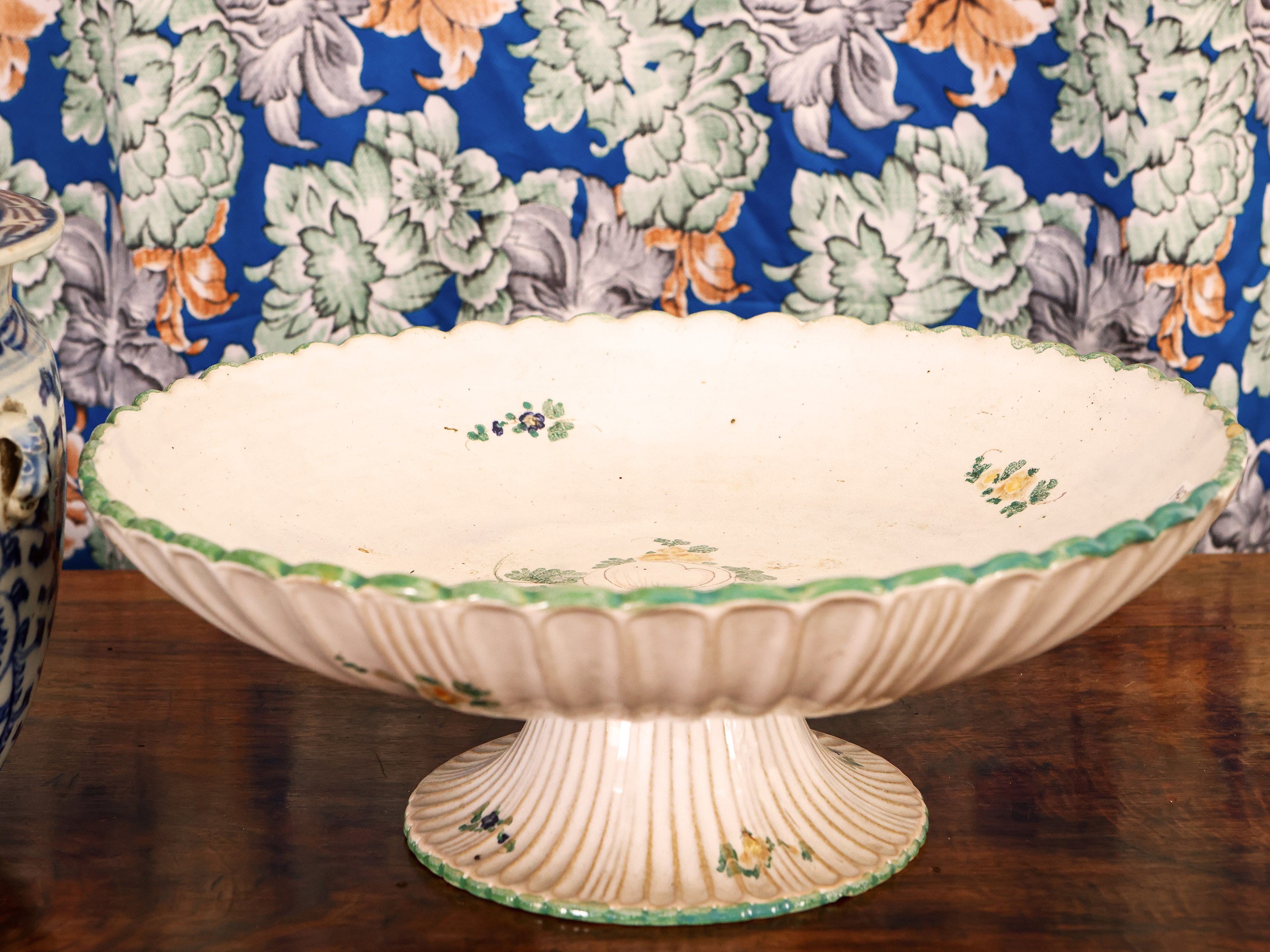 Grande alzata in ceramica Zaccagnini