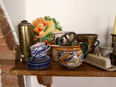 Lotto di Accessori Rustici per la Tavola
