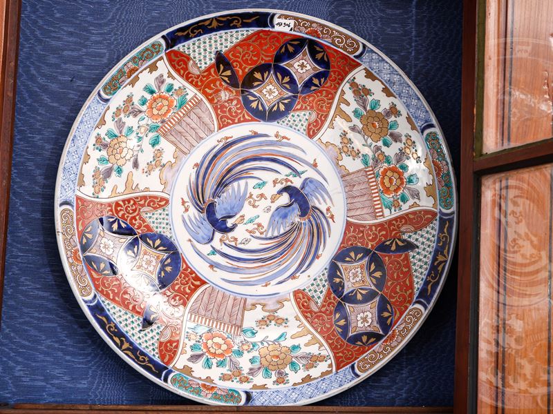 Piatto da Parata in Porcellana Imari