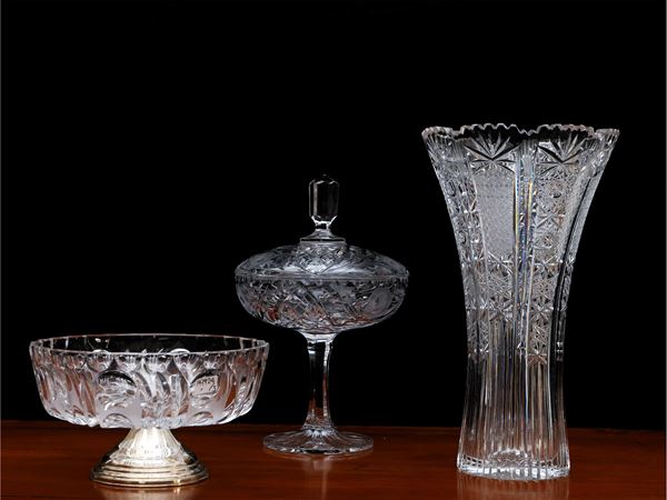 Lot of cut crystal accessories  - Auction The art of furnishing - Maison Bibelot - Casa d'Aste Firenze - Milano