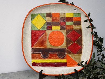 Grande Piatto in Ceramica