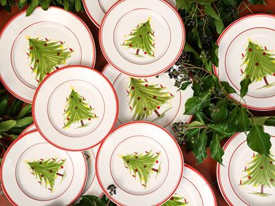 Servizio di Piatti in Ceramica, Ugo Poggi Firenze