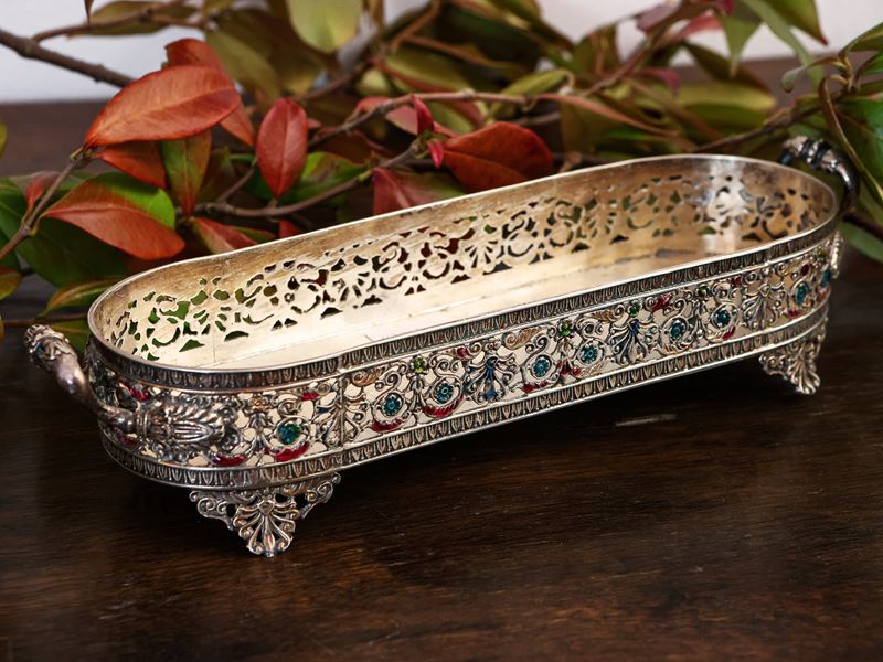 Vaschetta Portapenne in Argento