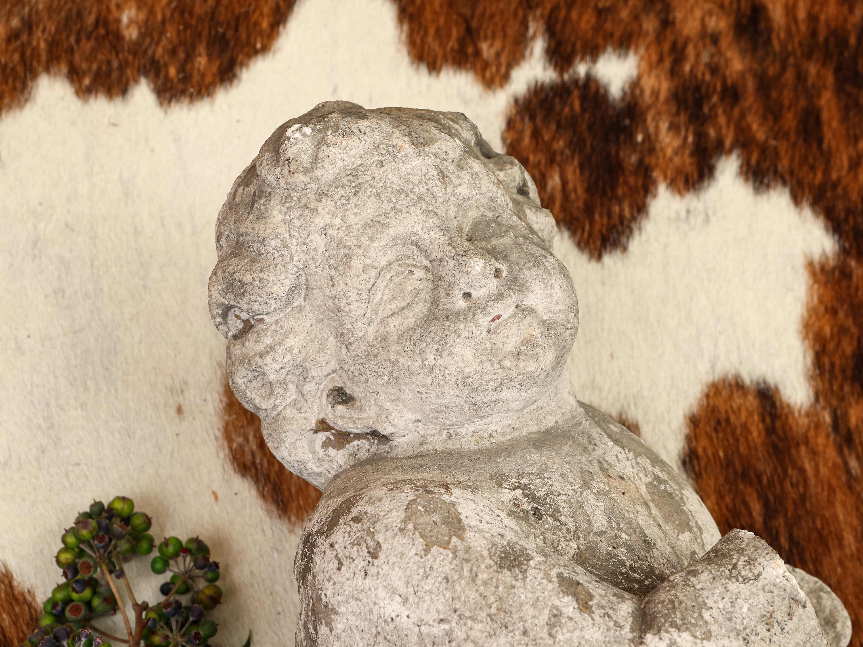 Coppia di Putti in Pietra