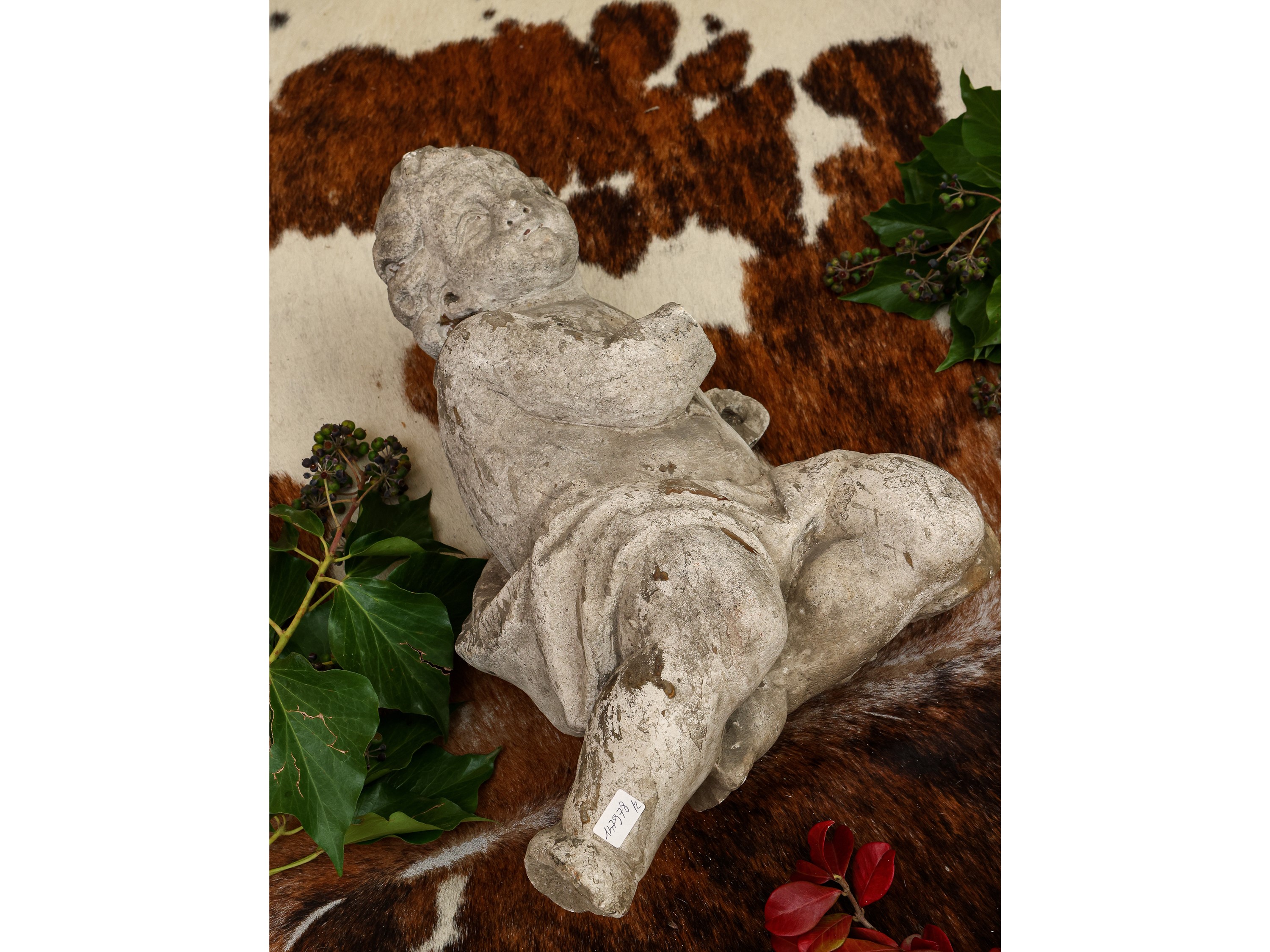 Coppia di Putti in Pietra