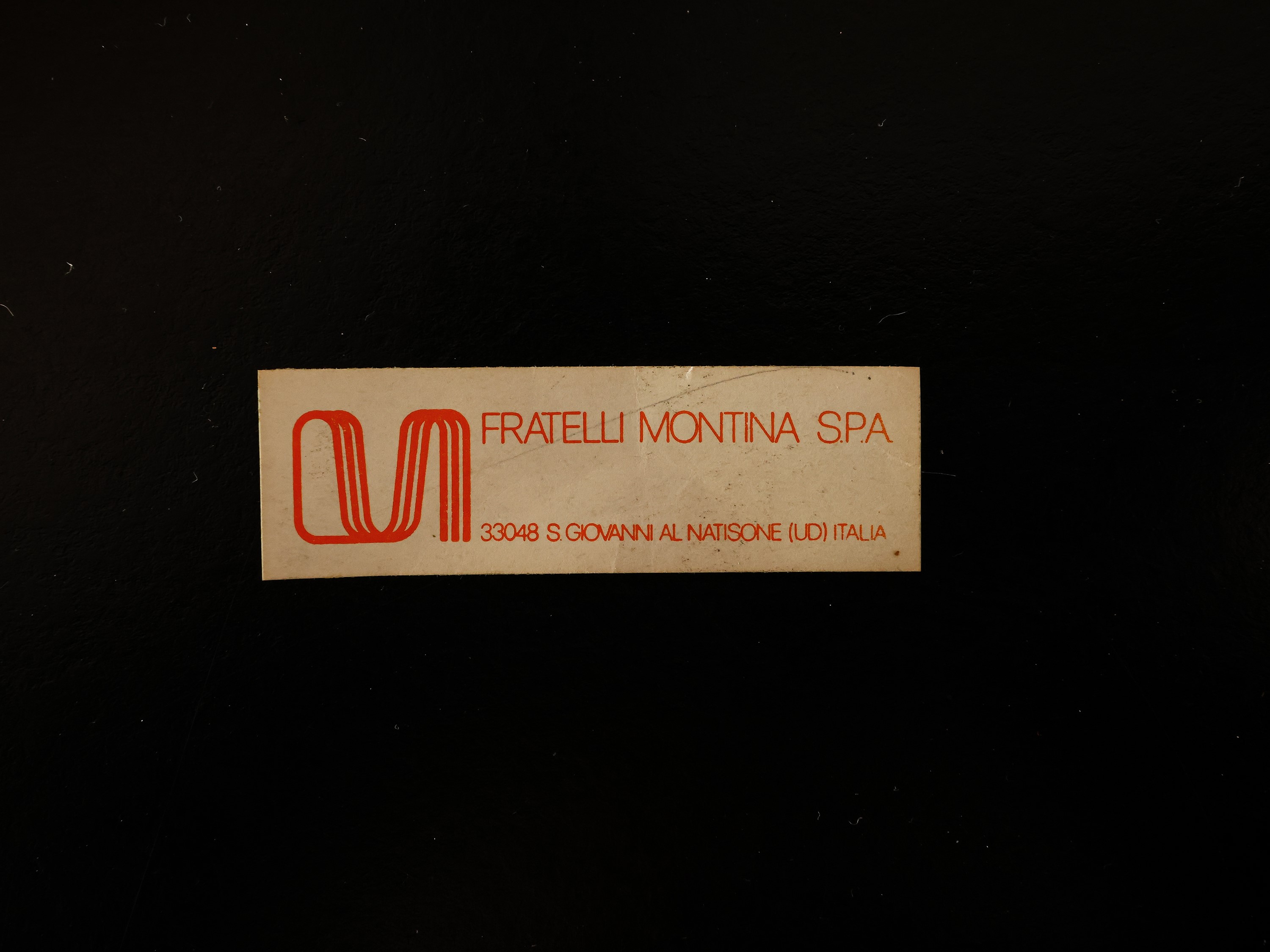 Tavolo Scrivania in Rovere, Fratelli Montina