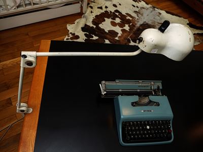 Lampada da Scrivania Topo, Joe Colombo per Stilnovo, Anni Settanta