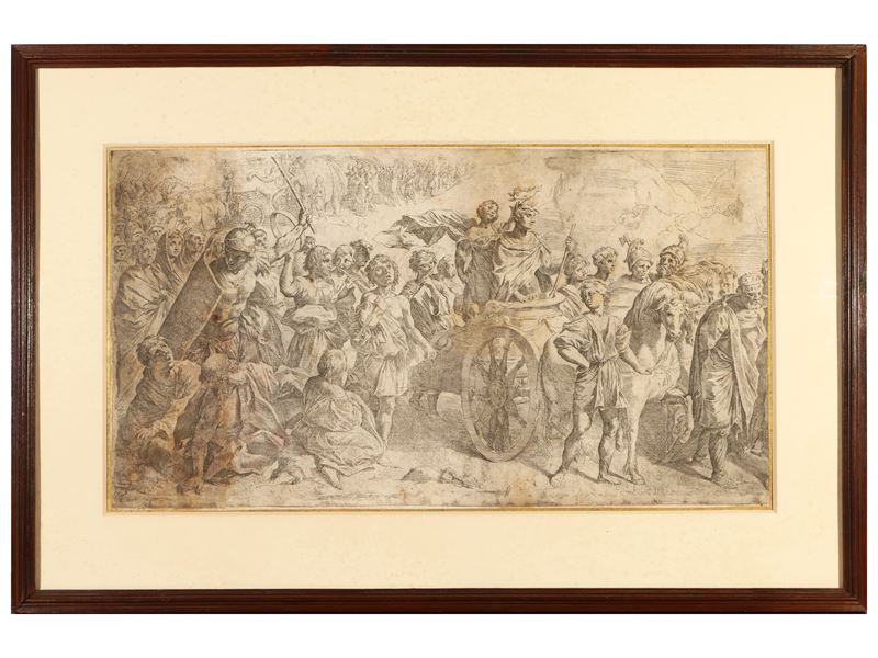 Giovanni Lanfranco - Trionfo di un Imperatore Romano
