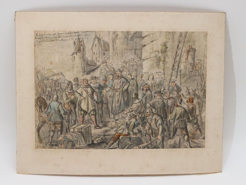 Scuola Tedesca - Episodio della Guerra dei Contadini Tedeschi del 1524-1525