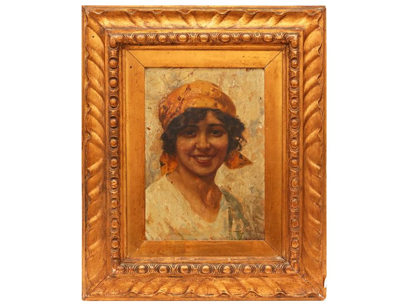 Adolfo Belimbau - Ritratto di Nunzia Randazzo