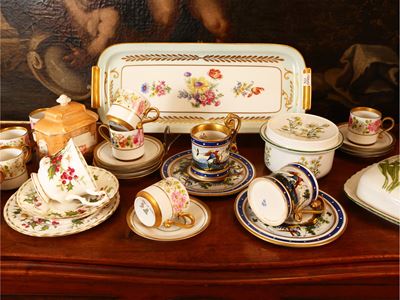 Set da Colazione in Porcellana