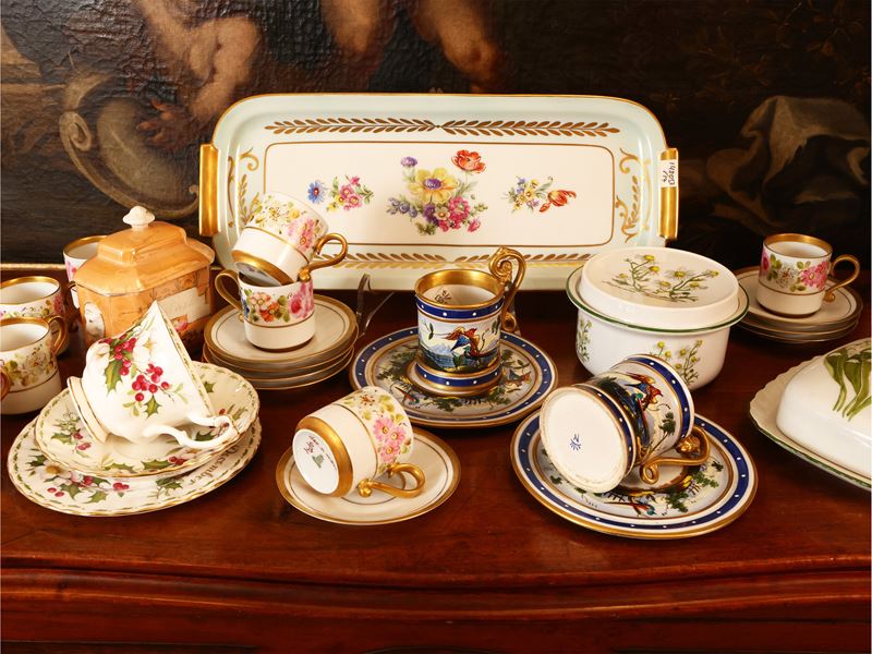 Set da Colazione in Porcellana