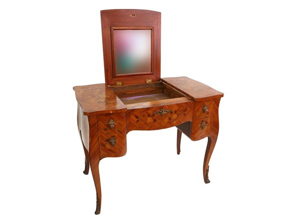 Rosewood veneer dressing table