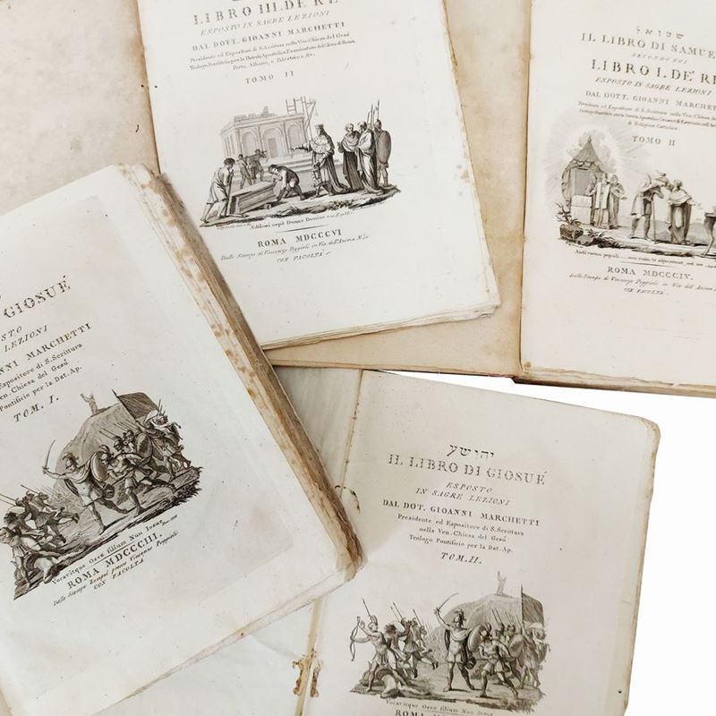 Giovanni Marchetti - Il Libro di Giosué - Libro III De' Re - il Libro di Samuele