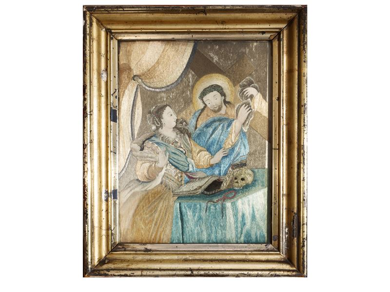 Coppia di Antichi Ricami