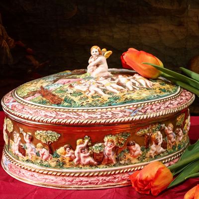 Grande Scatola in Ceramica