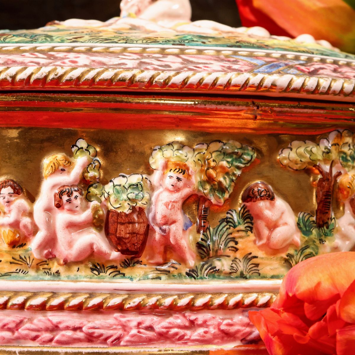 Grande Scatola in Ceramica