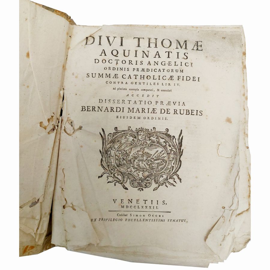 Tommaso D'aquino - Divi Thomae Aquinatis Doctoris Angelici Ordinis Praedicatorum Opera