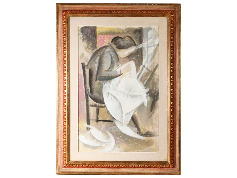 Quinto Martini - Donna che Cuce