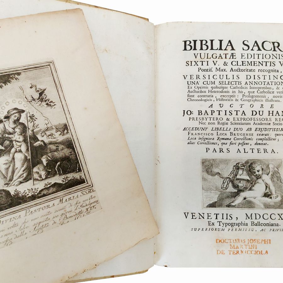 Jean-baptiste Du Hamel - Biblia Sacra Vulgatae Editionis...