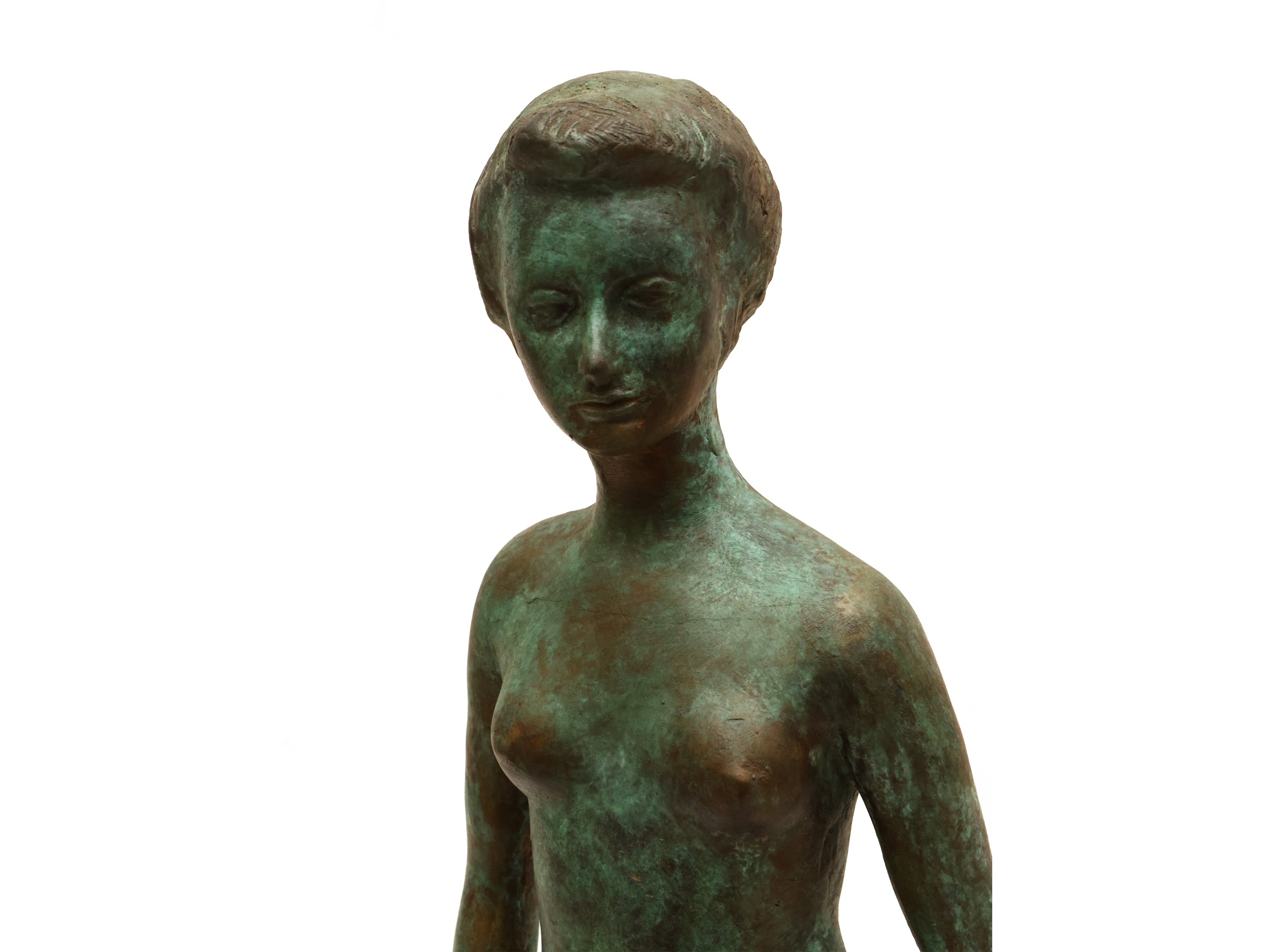 Quinto Martini - Nudo di Donna con Drappo 1940 Circa