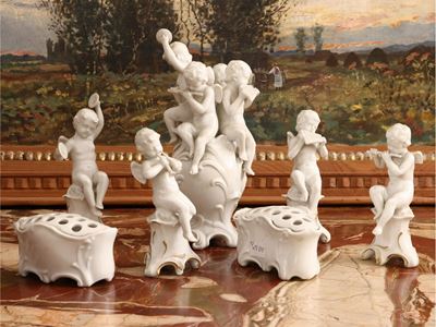 Centrotavola in Porcellana, Ginori Serie Capodimonte