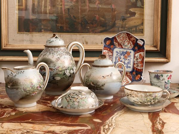 Assortment of porcelain chinoiserie