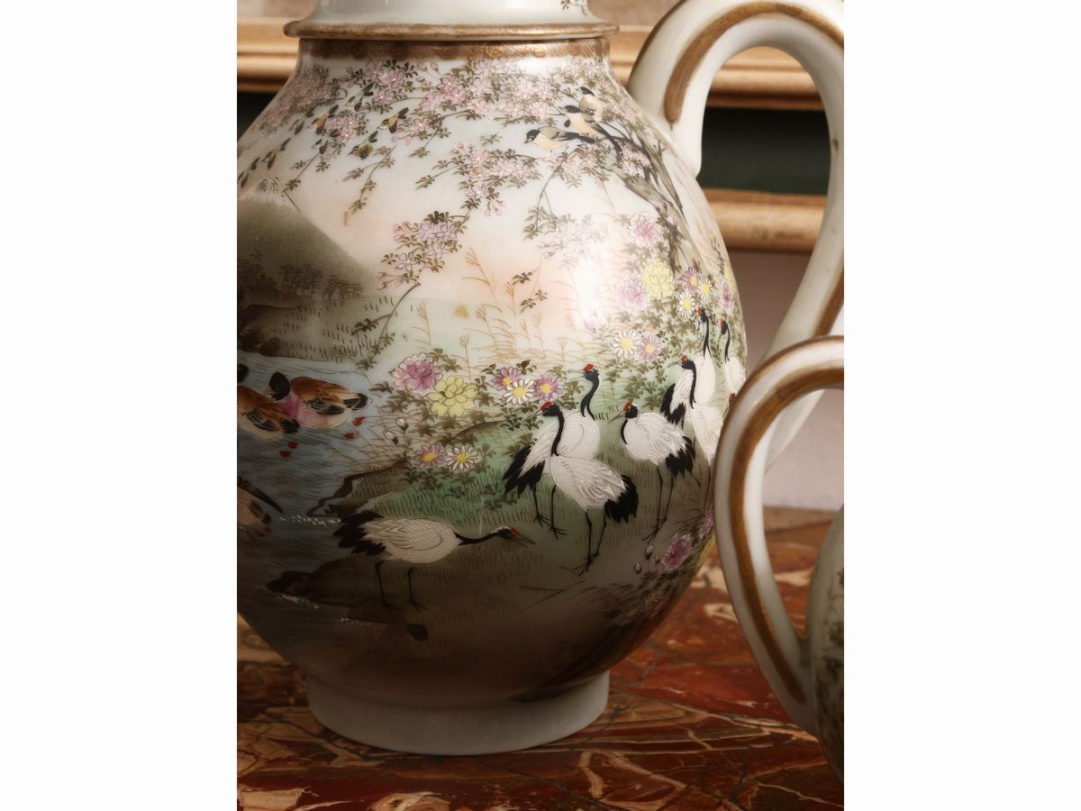 Assortimento di Chinoiserie in Porcellana
