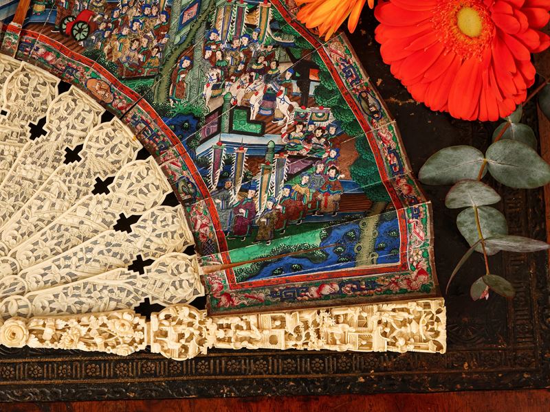 Ventaglio Millefacce da Collezione, Cina