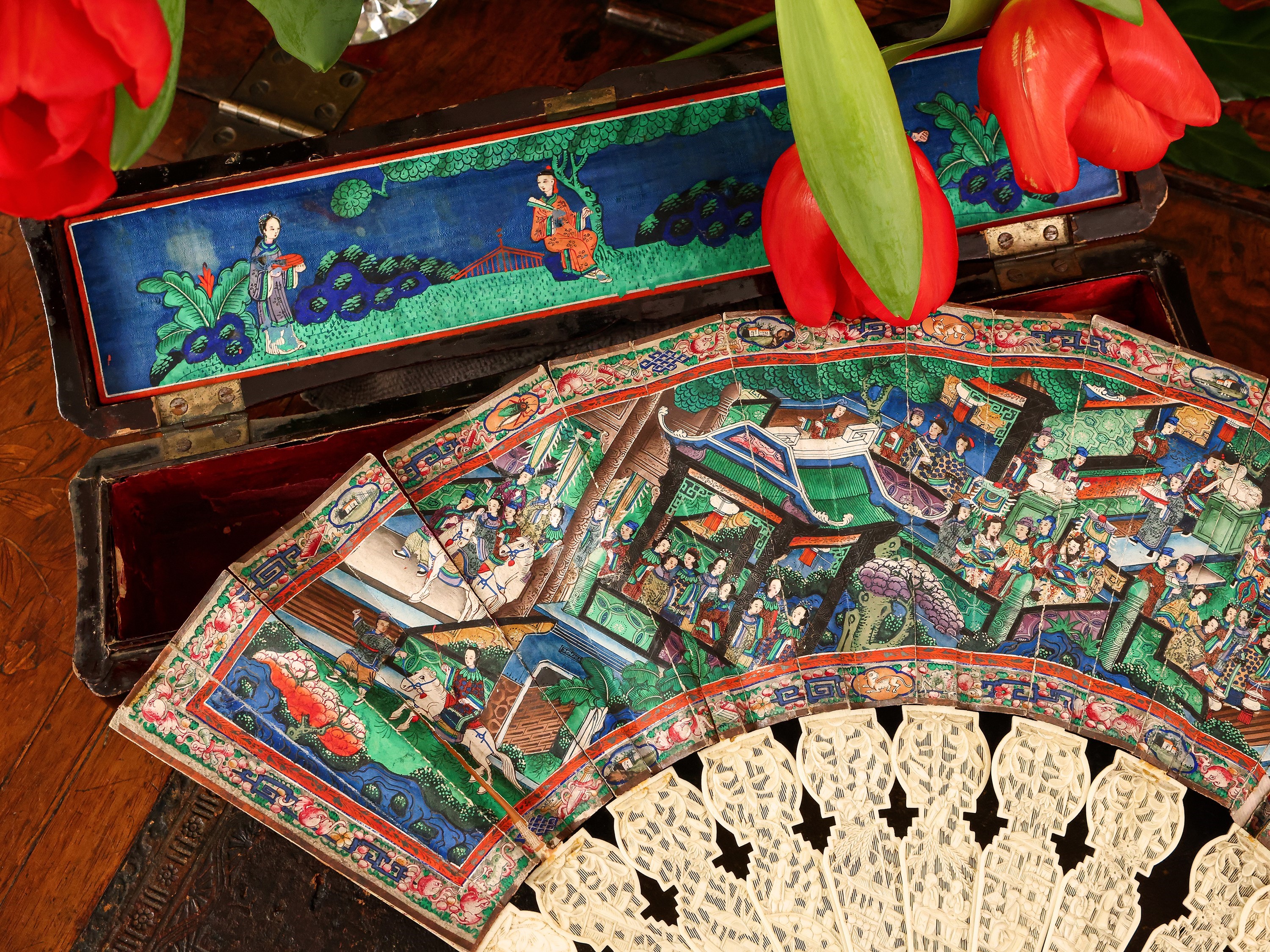 Ventaglio Millefacce da Collezione, Cina