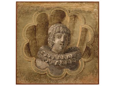Serie di Quattro Pannelli a Grisaille