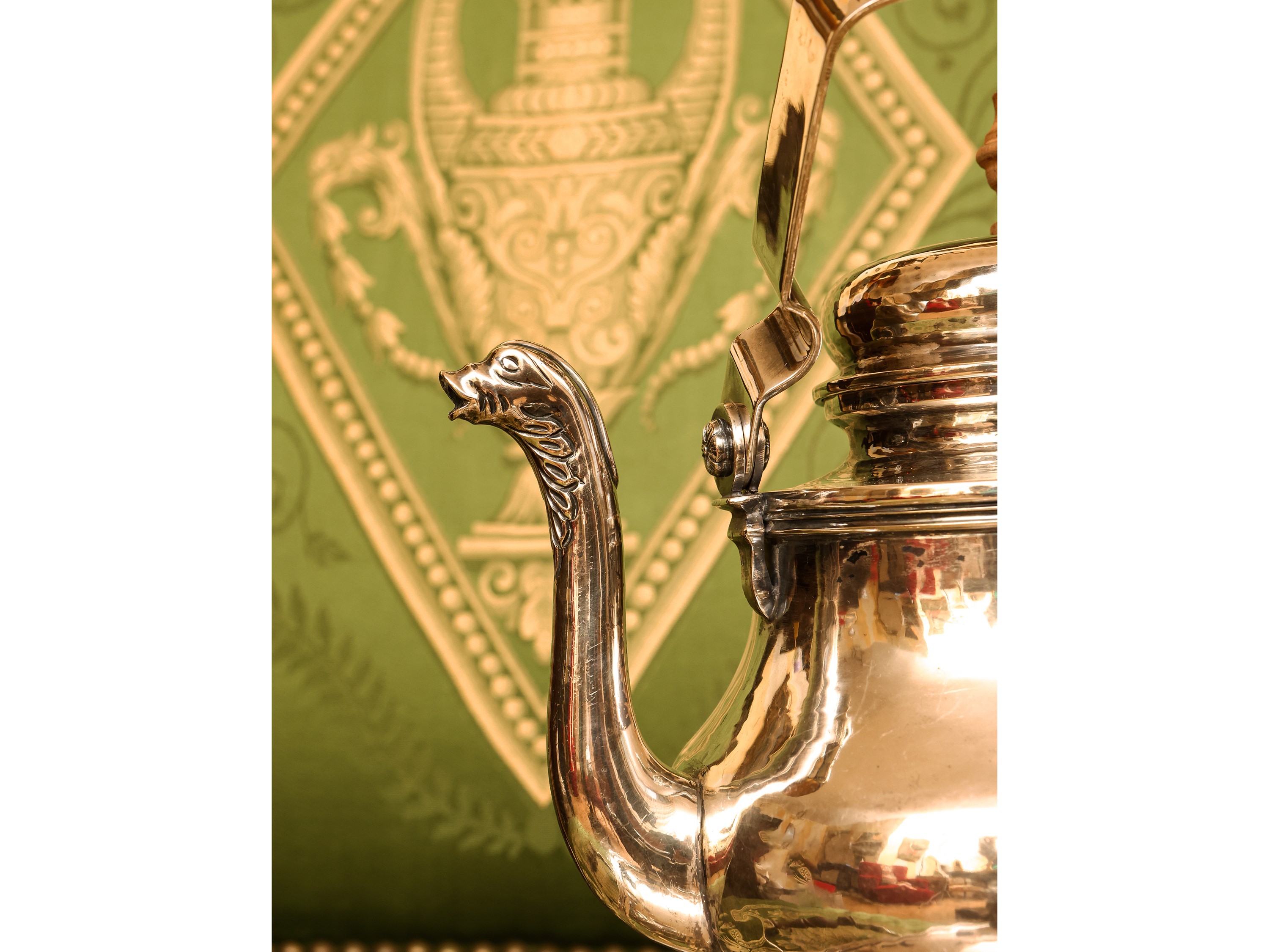 Servizio da tè e caffè in argento