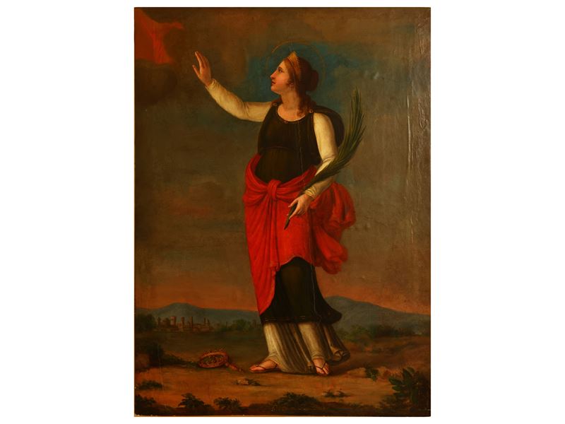 Santa Regina Martire (santa Barbara?)