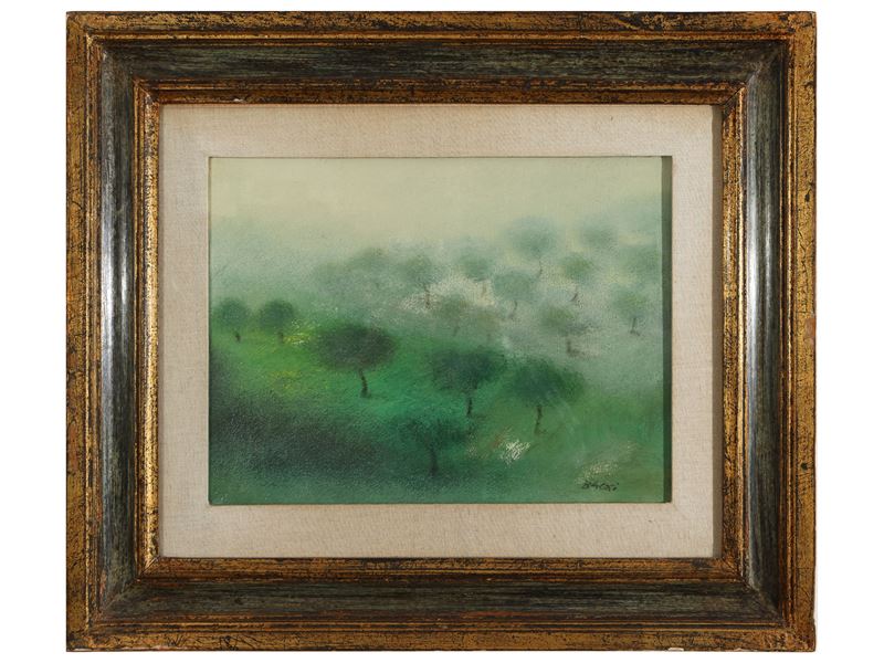 Manlio Bacosi - Collina Toscana 1970