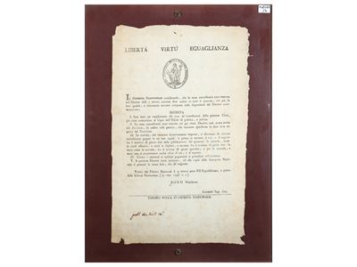 Cinque Editti a Stampa