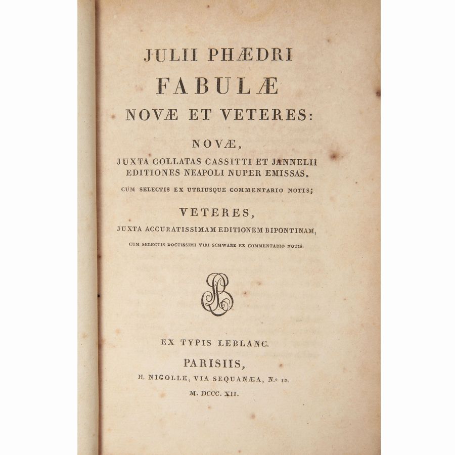 Miscellanea di Antiche Edizioni di Classici Latini