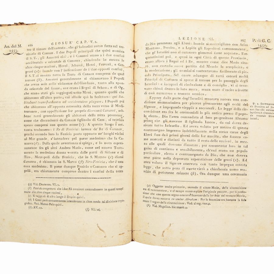 Il Libro di Giosuè Esposto in Sagre Lezioni dal Dot. Gioanni Marchetti