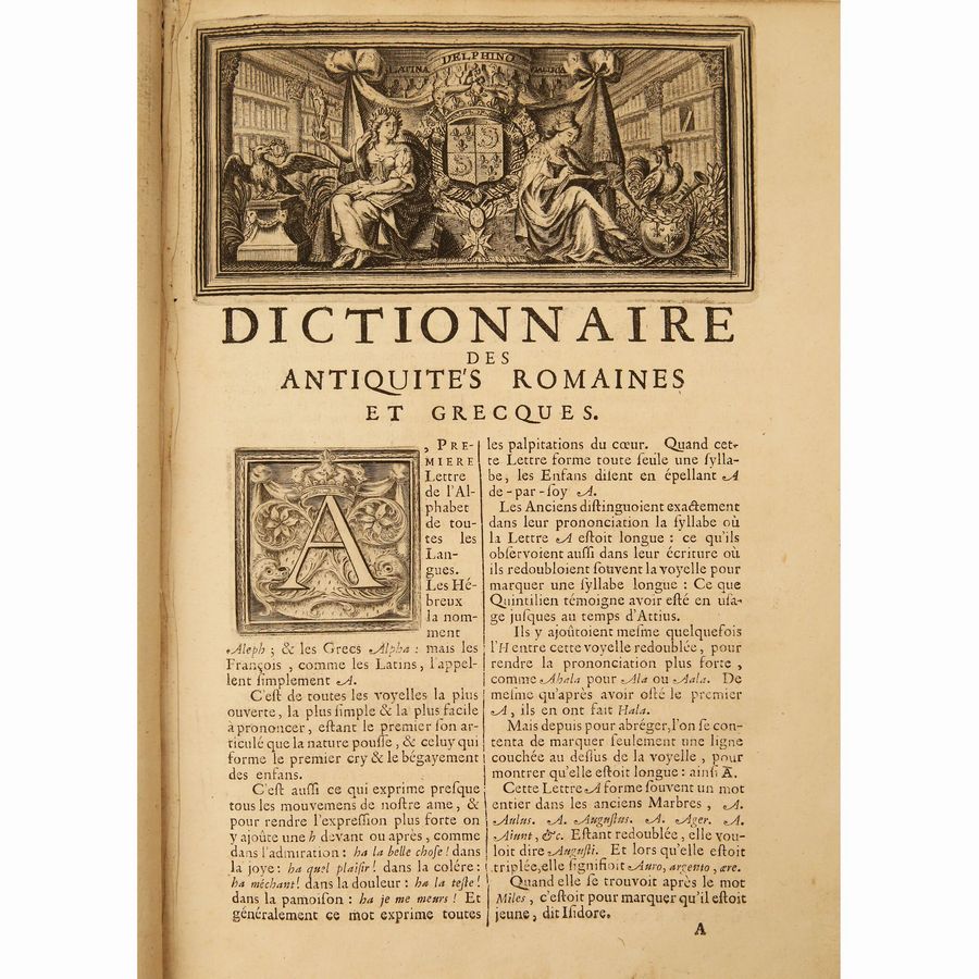 Pierre Danet - Dictionarium Antiquitatum Romanarum Et Graecarum...
