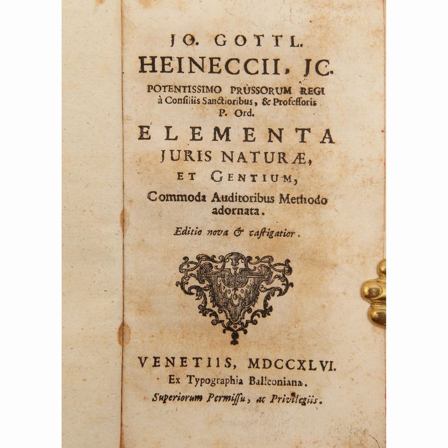 Elementa Juris Naturae Et Gentium - De Magistratibus Eorum Imperio