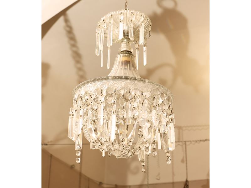 Piccolo Lampadario in Metallo