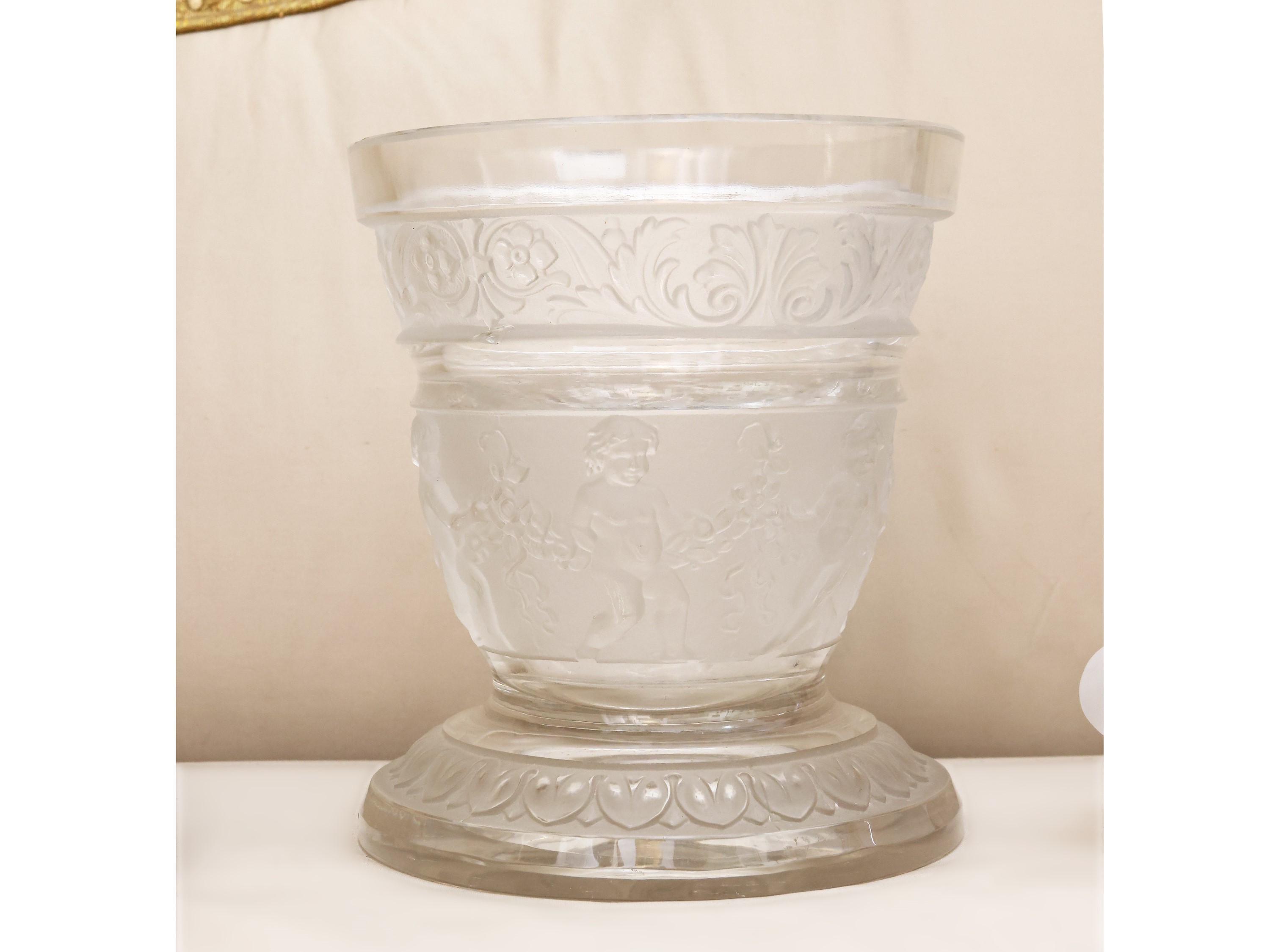 Coppia di Volatili in Cristallo Lalique