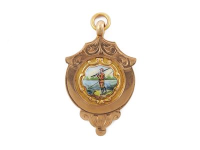 Pendente in Oro Rosa 375/1000 con Miniatura