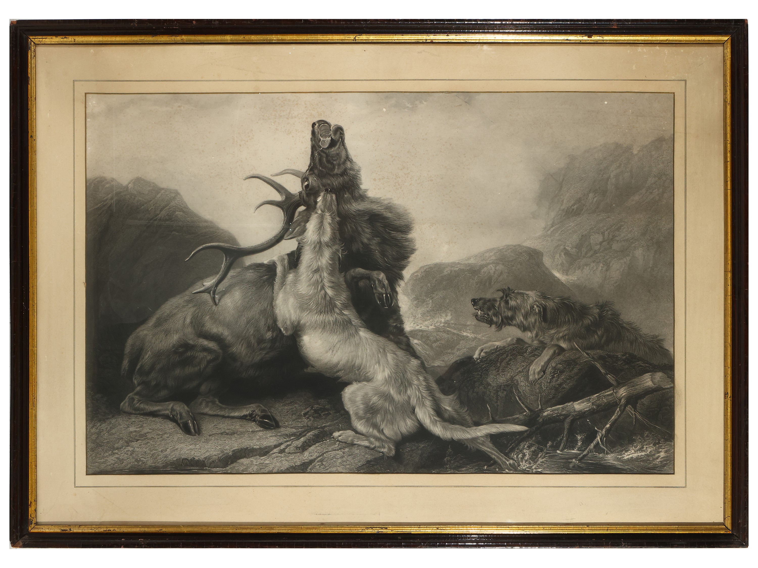 Henry Thomas Ryall - La Morte del Cervo e il Combattimento