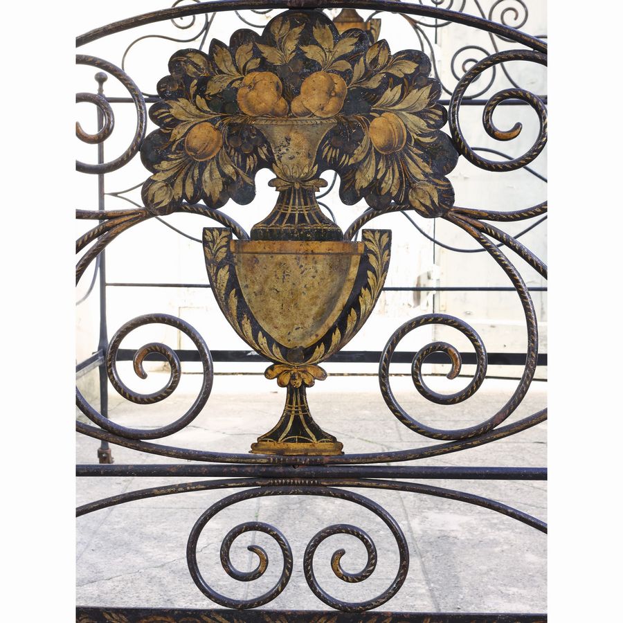 Letto in ferro battuto