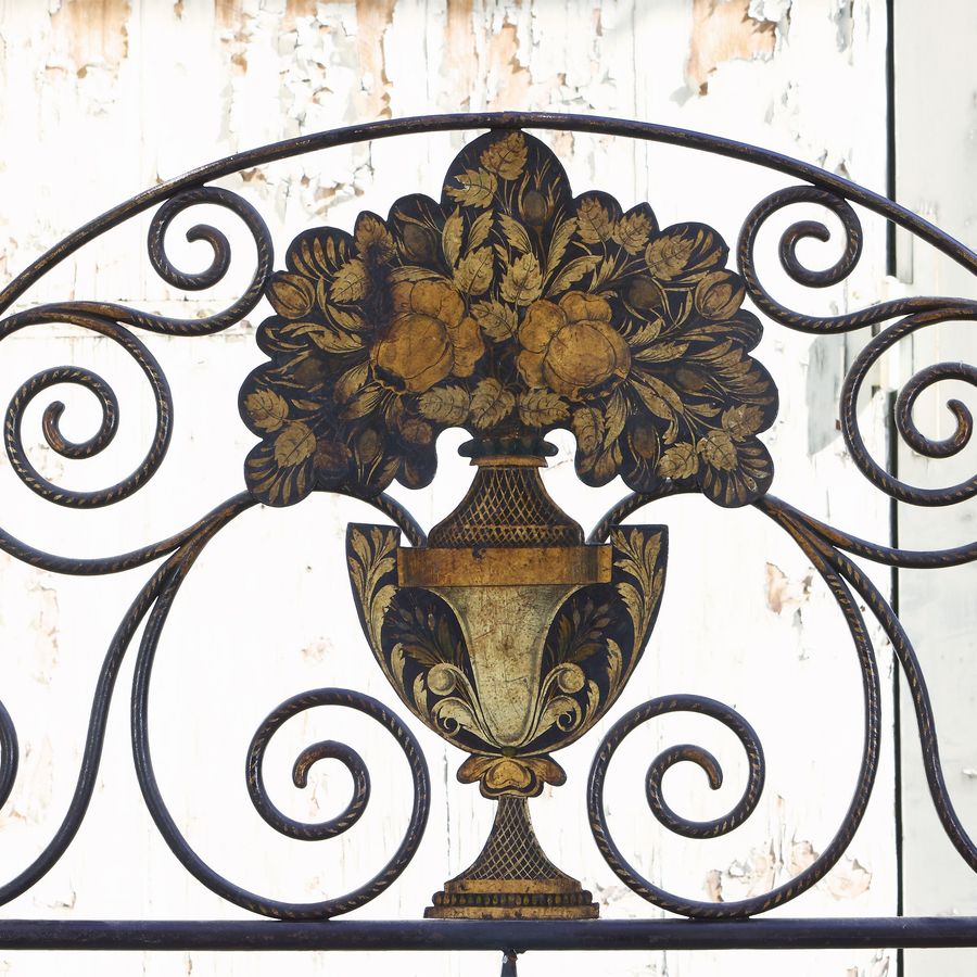 Letto in ferro battuto