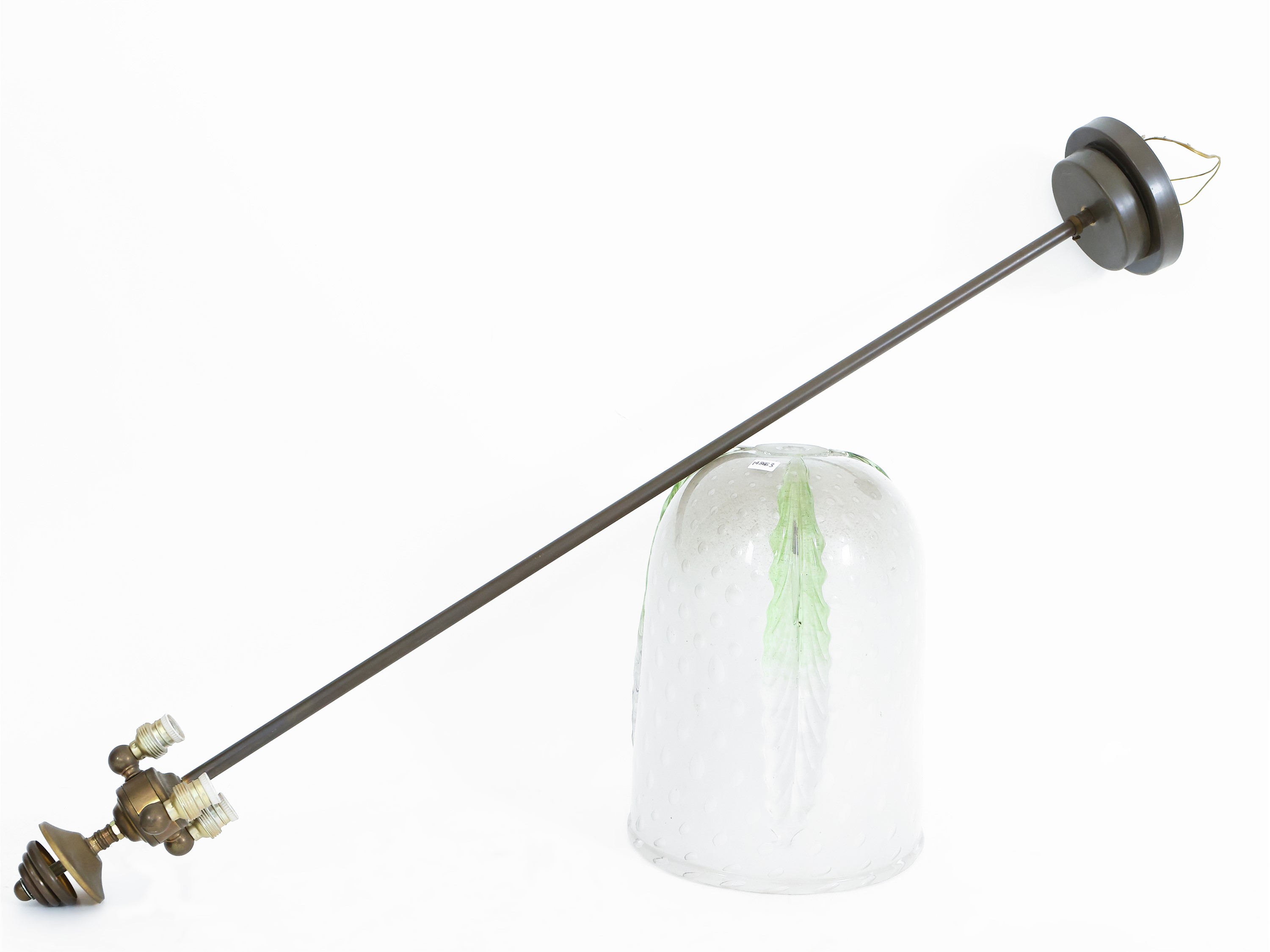 Lampadario in Vetro Pulegoso