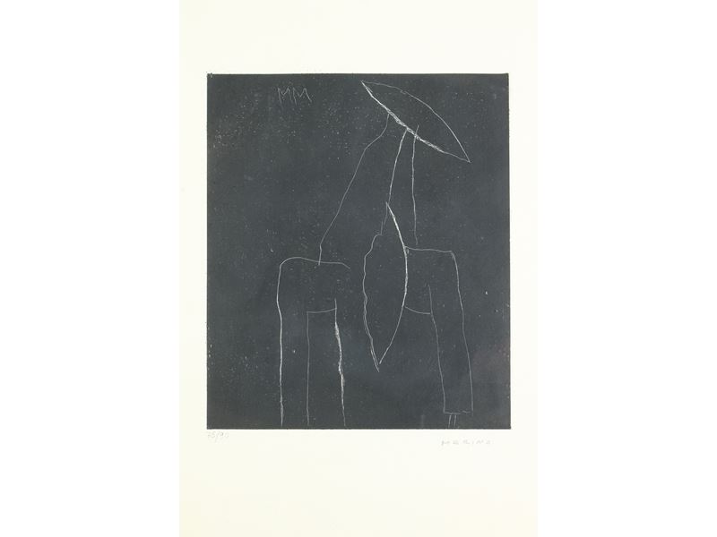 Marino Marini - Composizione Astratta