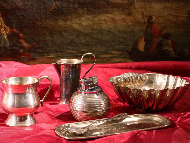 Lotto di curiosità in argento